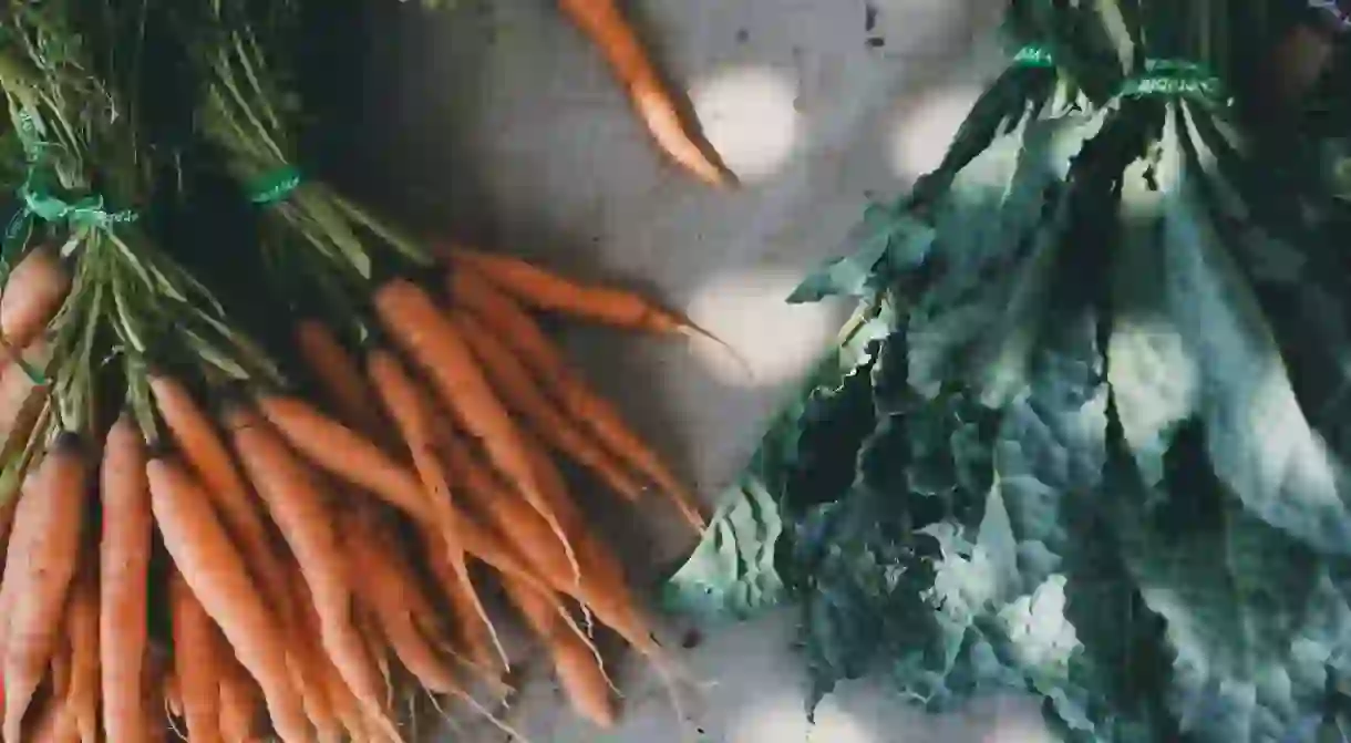 Carrots and cabbage