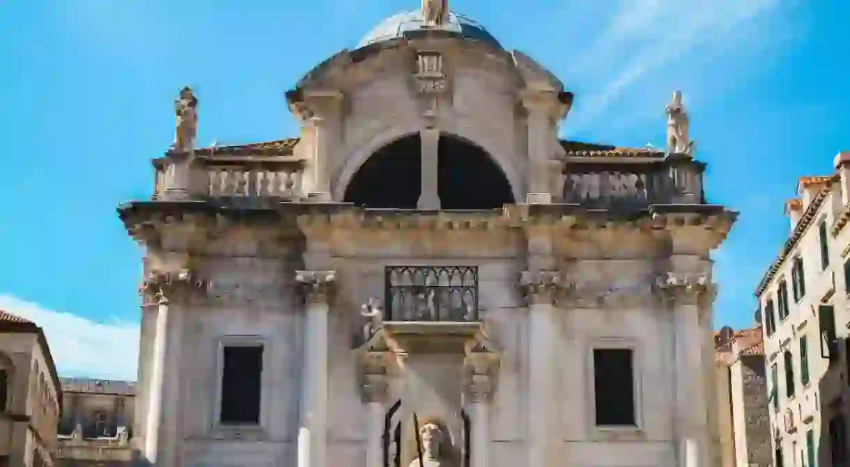 Orlandos Column, Dubrovnik, Croatia