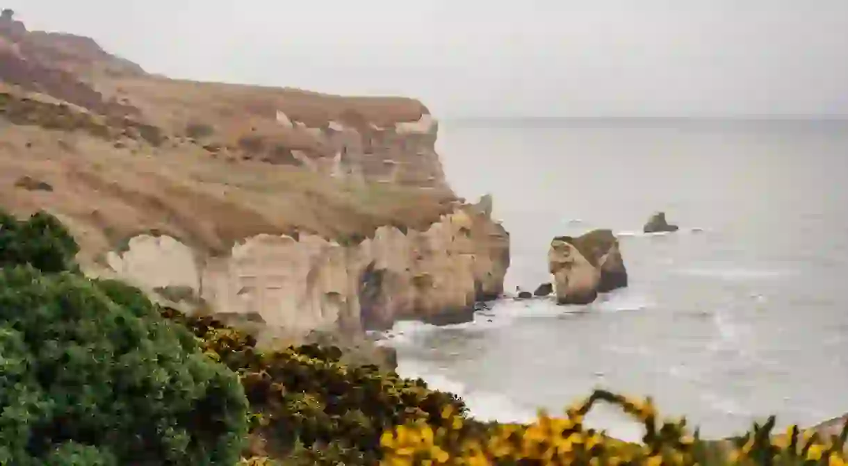 Tunnel Beach, Otago, New Zealand