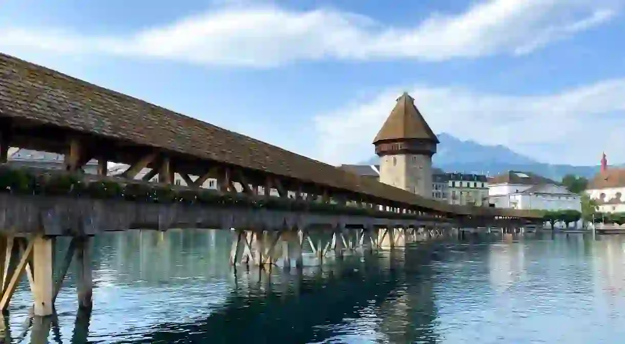 Kapellbrücke, Lucerne, Switzerland