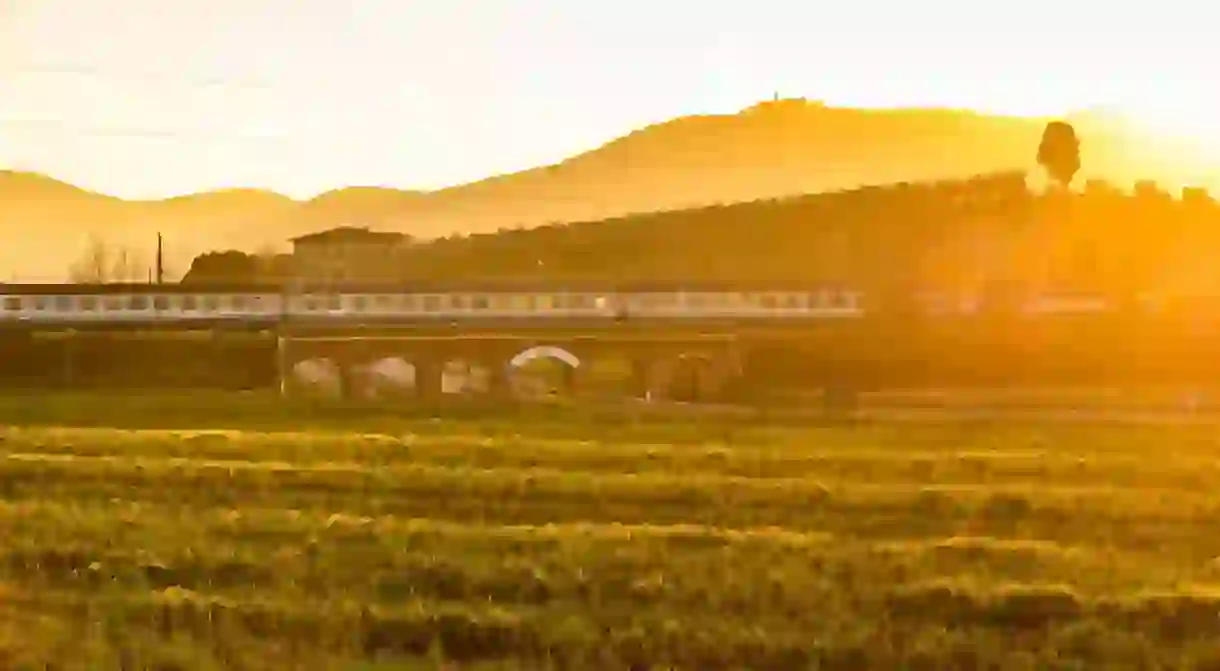 Like to enjoy the view while you travel? Exploring Italy by train is the way to go