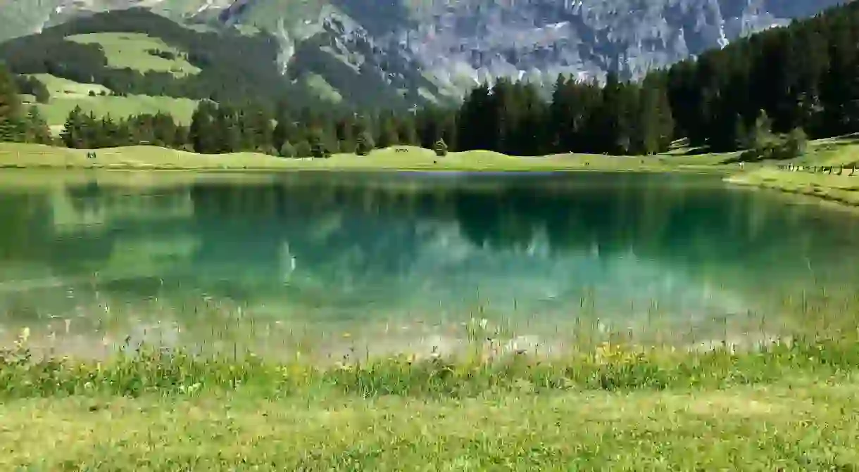 Lac de Javen, Megève, France