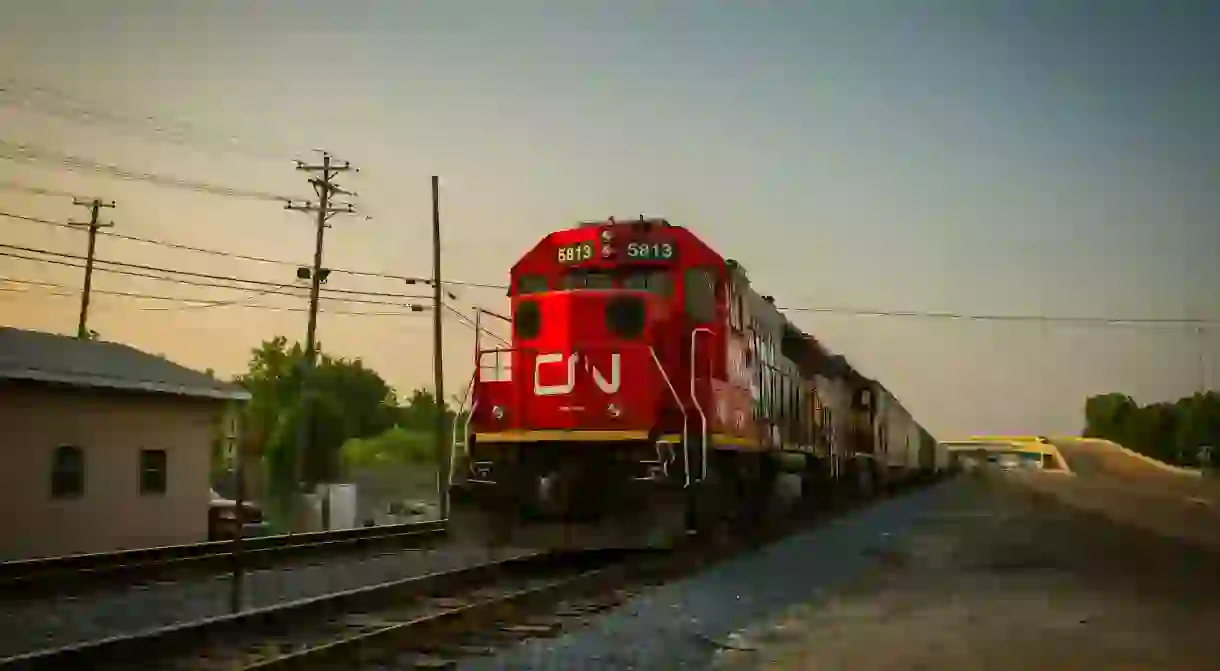 Riding the rails in Mississippi