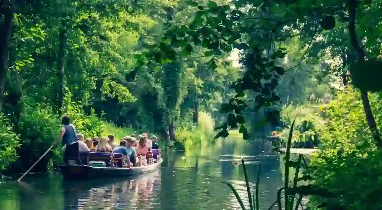 Spreewald, an hour south of Berlin