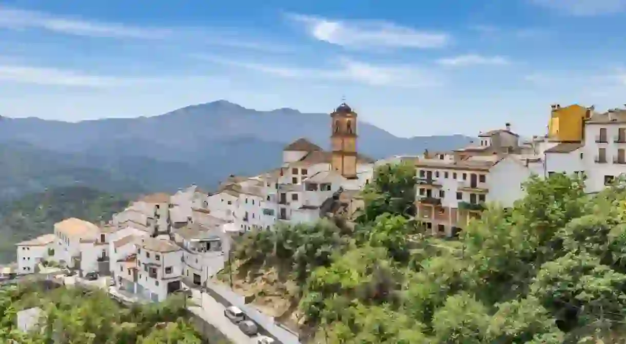 Algatocin, Malaga, Andalusia, Spain. A mountain village in Andalusia.