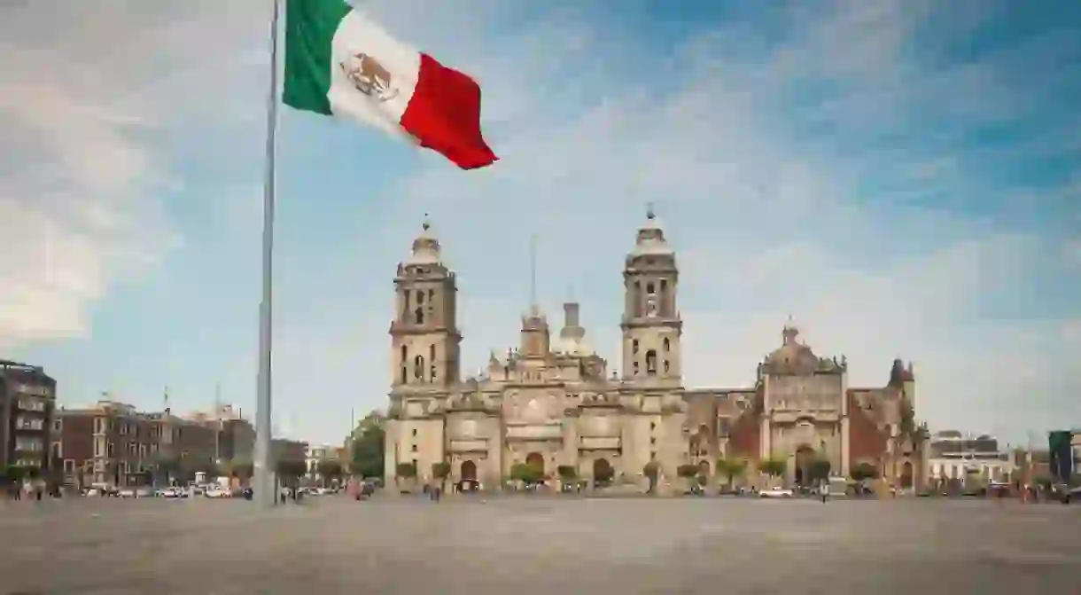 Zocalo Square and Mexico City Cathedral - Mexico City, Mexico