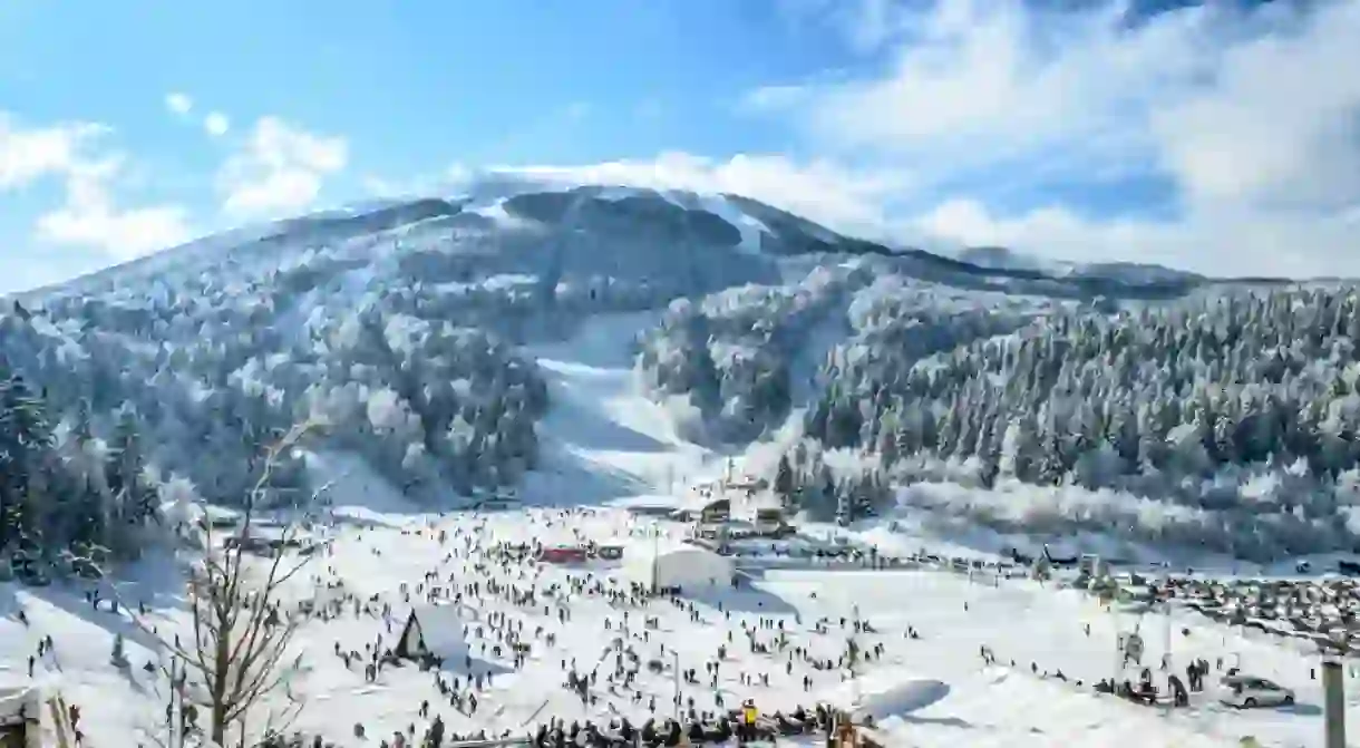 Bjelasnica Mountain in Bosnia and Herzegovina