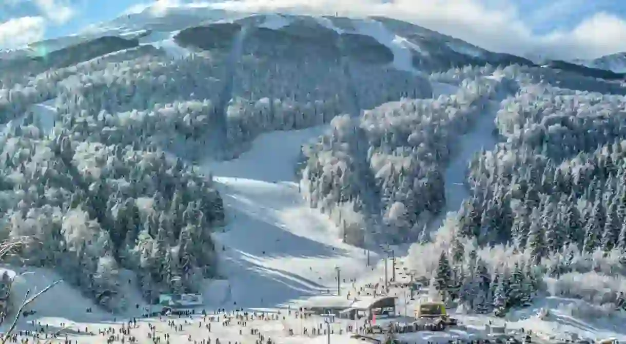 Bjelasnica Mountain in Bosnia and Herzegovina