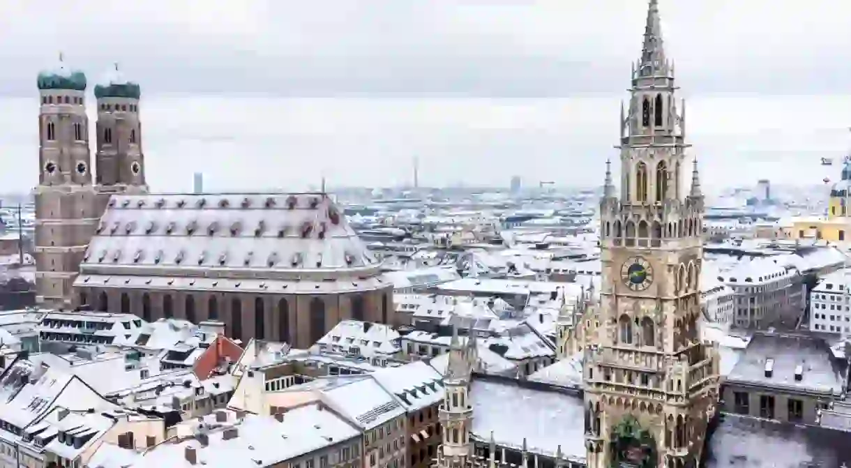 Munich germany in winter