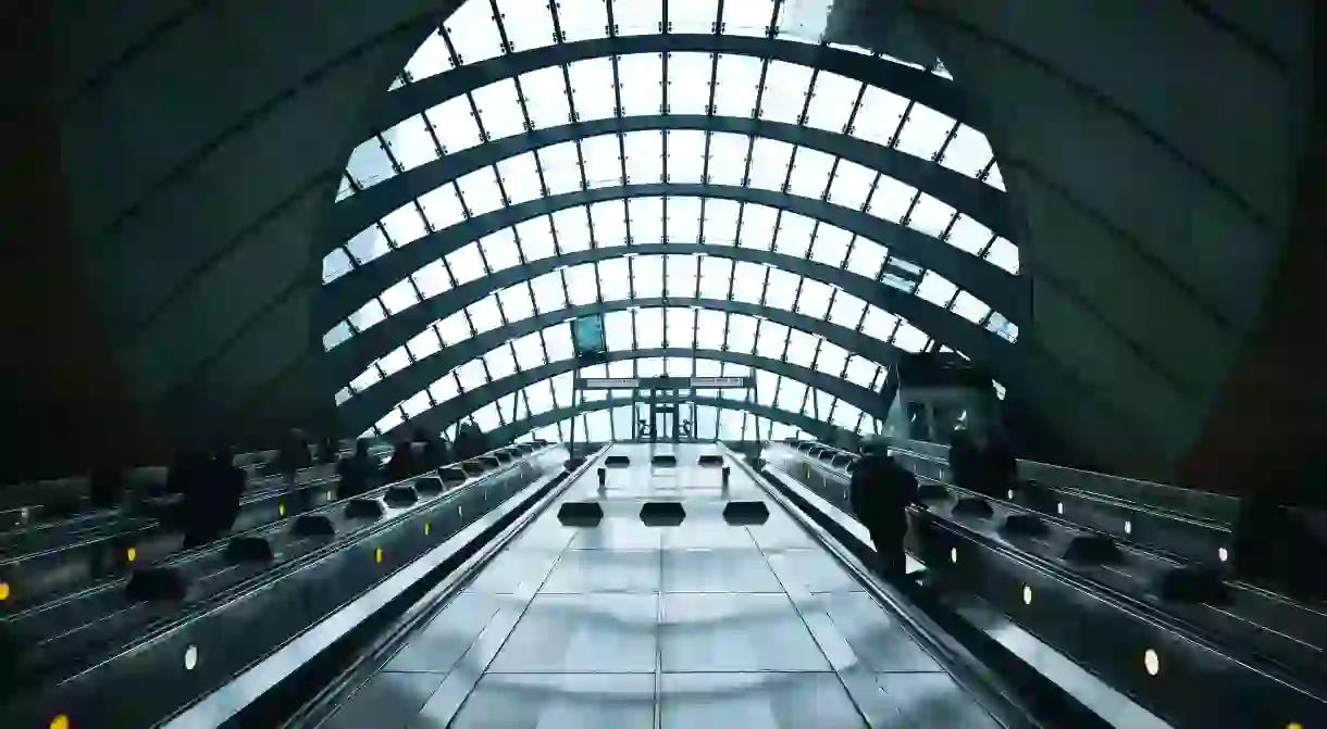 Canary Wharf Station, London, UK