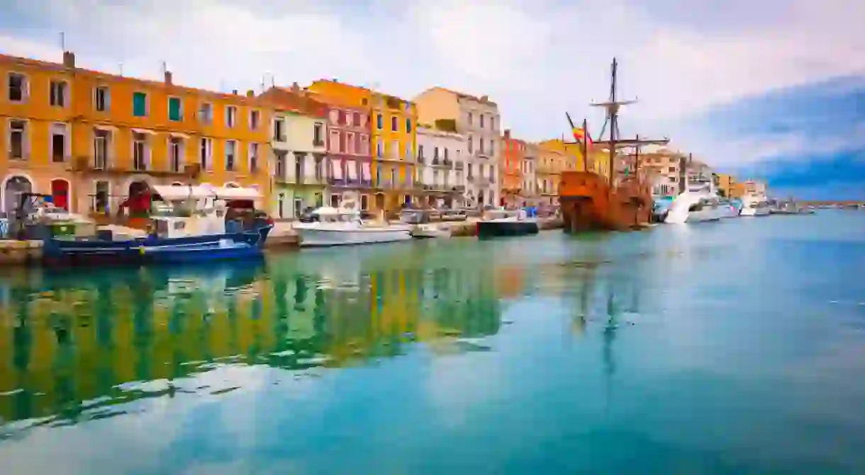 Sete, Venice of Languedoc, southern France.