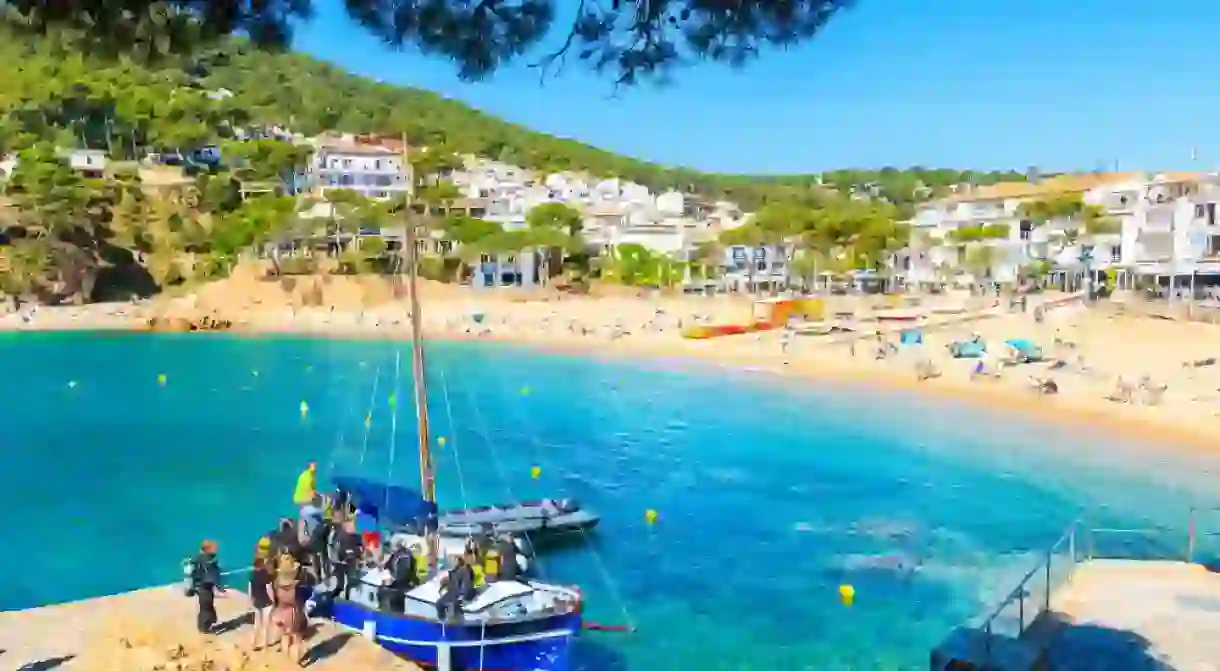 Tamariu, Costa Brava, Spain.