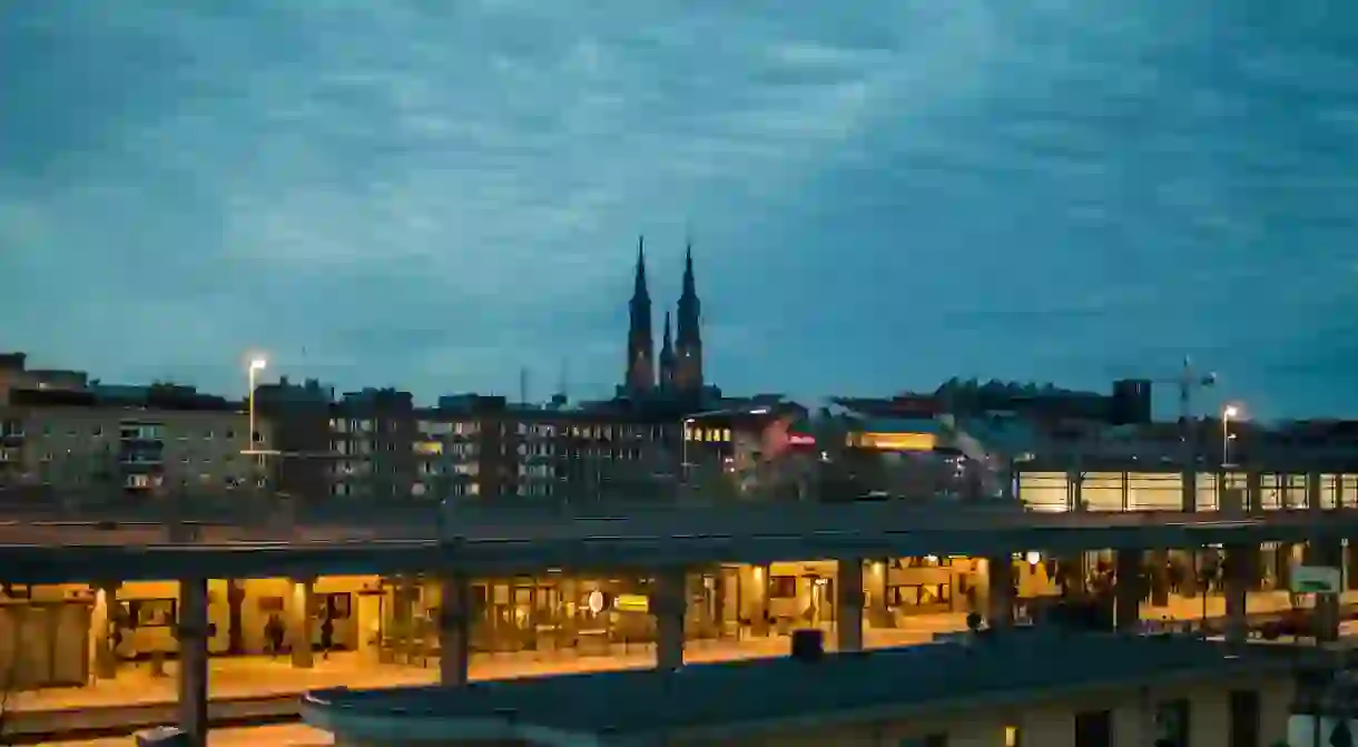 Skyline photo of Uppsala, Sweden