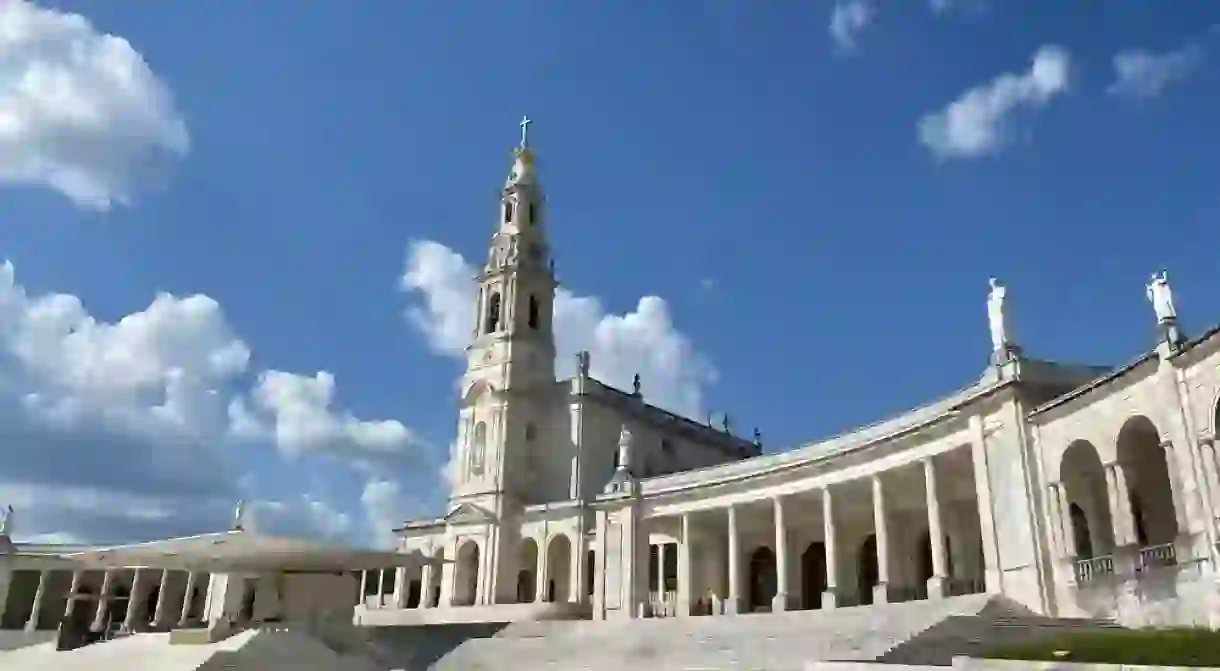 Basilica of the Virgin Mary in Fatima Portugal