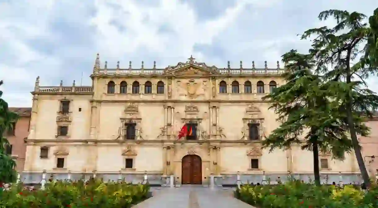 Colegio Mayor de San Ildefonso in Alcala de Henares near Madrid, Spain