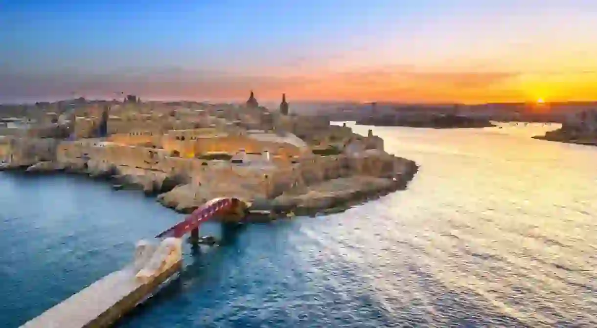 View of Valletta, the capital of Malta