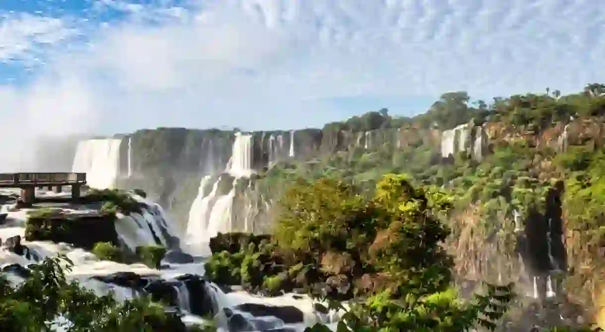 Devils Throat at Iguazu Falls, one of the worlds great natural wonders