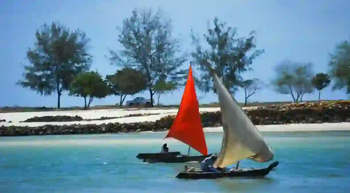 Fishing in Dar es Salaam, Tanzania