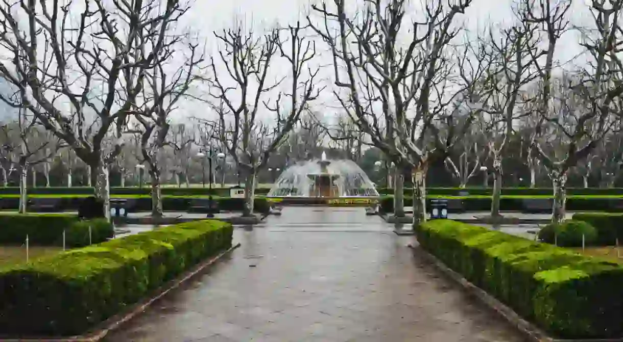 Fuxing Park in the former French Concession of Shanghai, China