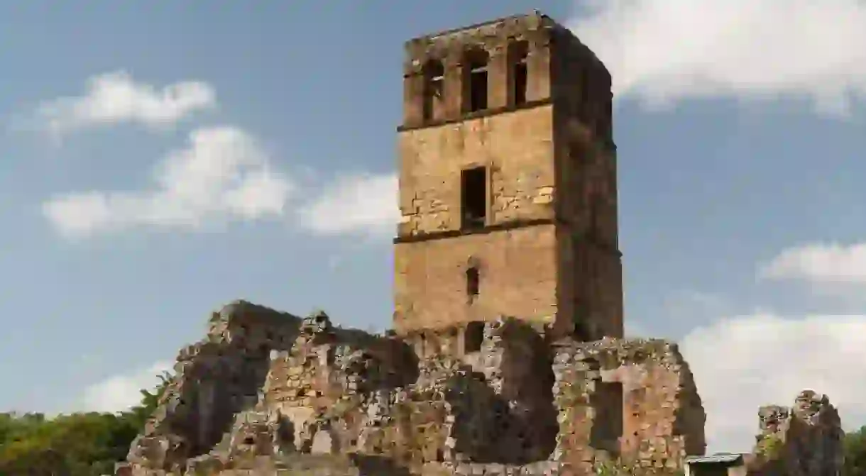 Ruins of Panama Viejo, UNESCO World heritage site, Panama