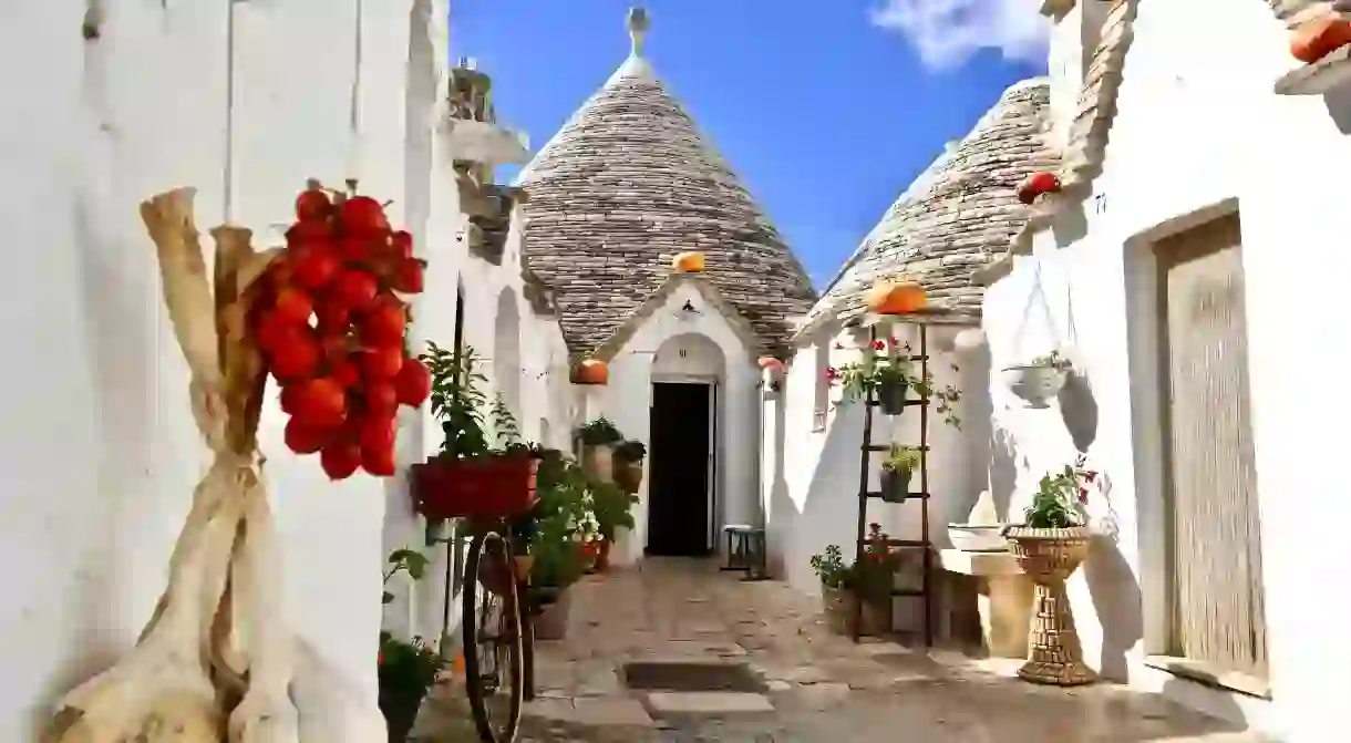 A famous backdrop in Puglia