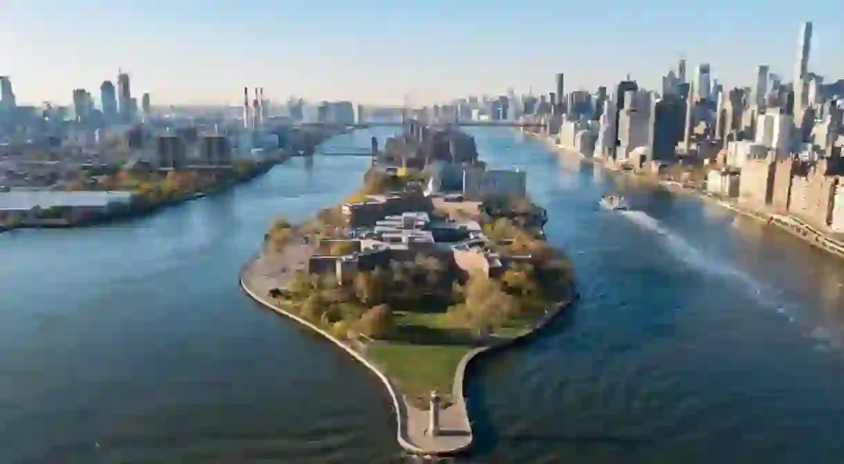 Roosevelt Island in New York City, USA