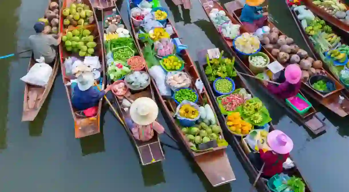 Thailand Floating Market