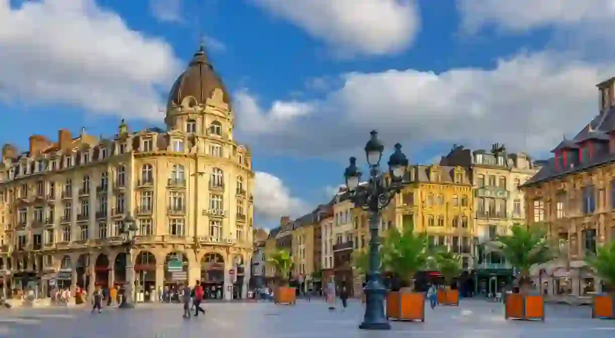 Place du Theatre square