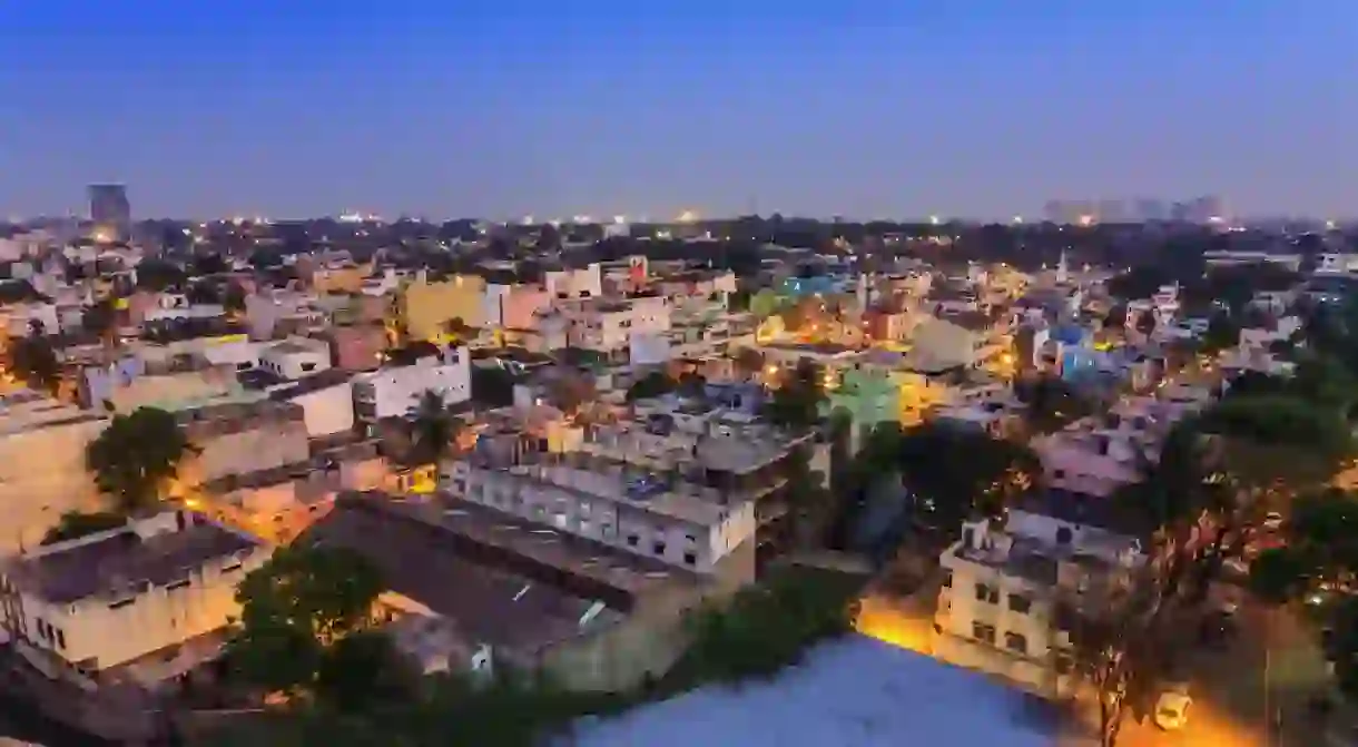 Bangalore City skyline, India