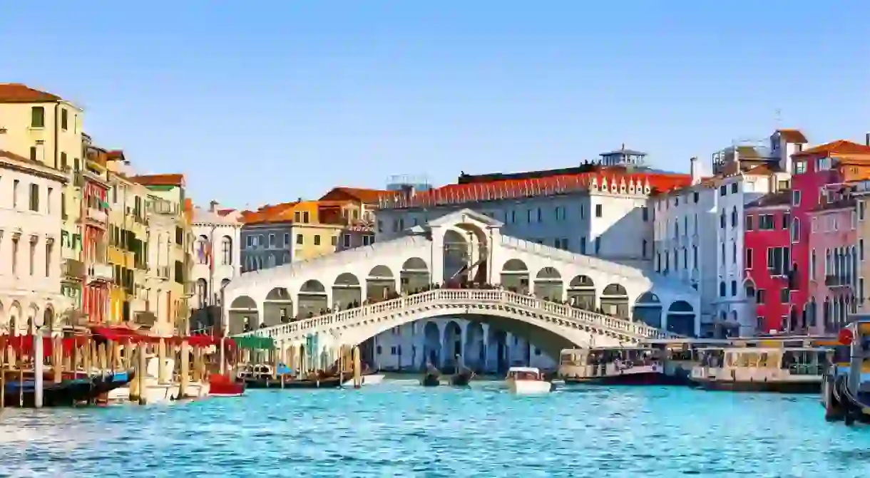 Grand Canal with Rialto Bridge