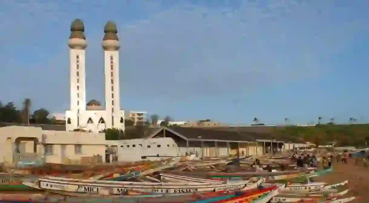 Mosquée de la Divinité (Mosque of Divinity) in Dakar, Senegal