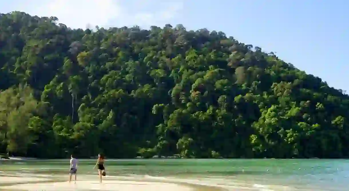 Monkey Beach on Penang Island, Malaysia, Asia
