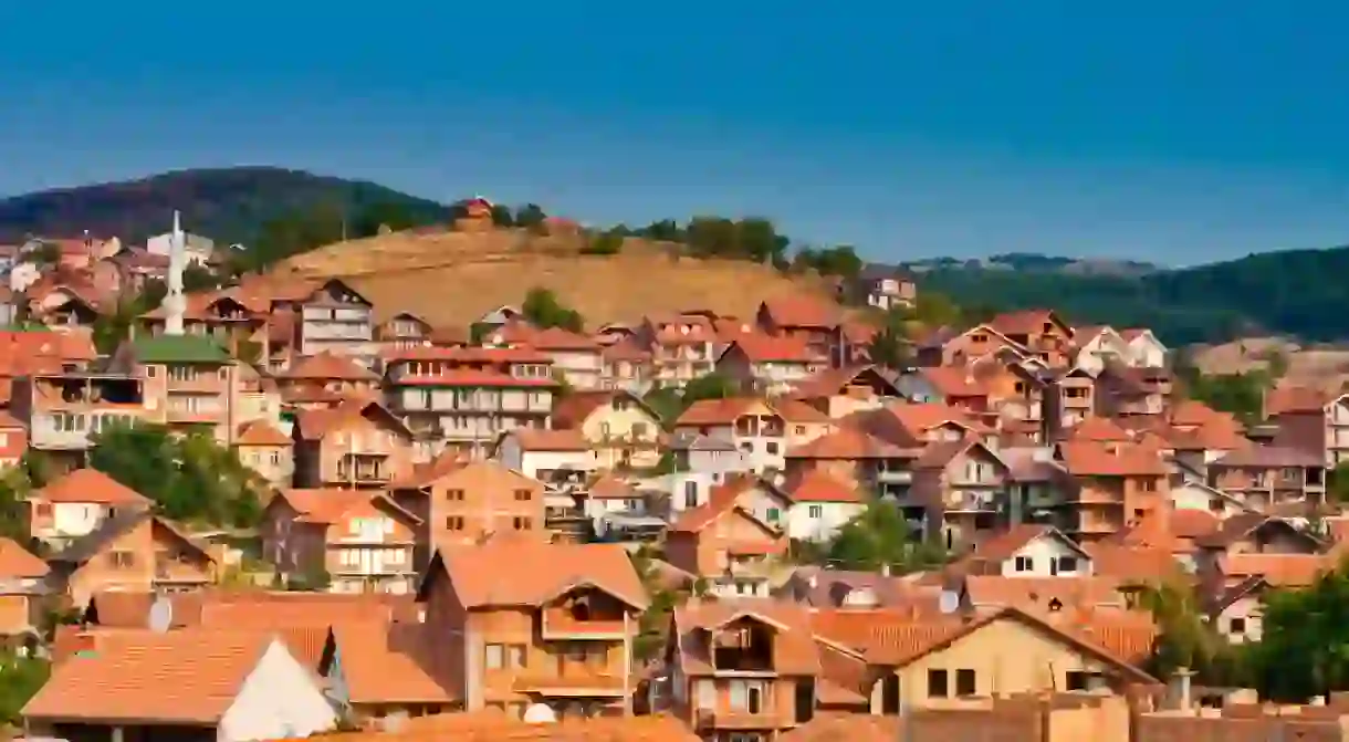 Novi Pazar. General town view.
